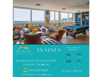 Venta / Departamento / Viña del Mar