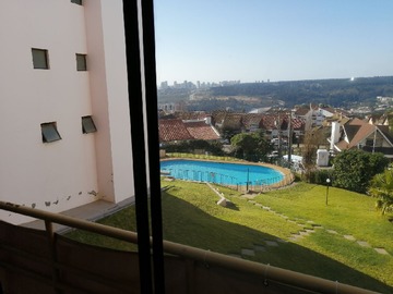 Vista a Piscina desde balcón