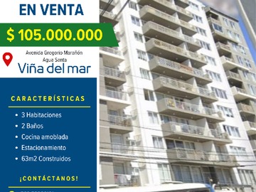 Venta / Departamento / Viña del Mar