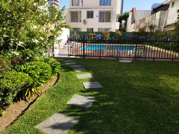 piscina, área verde