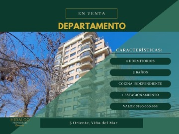 Venta / Departamento / Viña del Mar