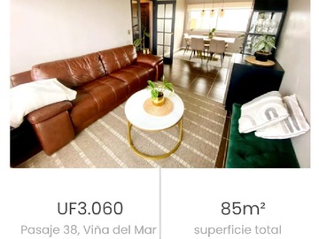 Venta / Departamento / Viña del Mar