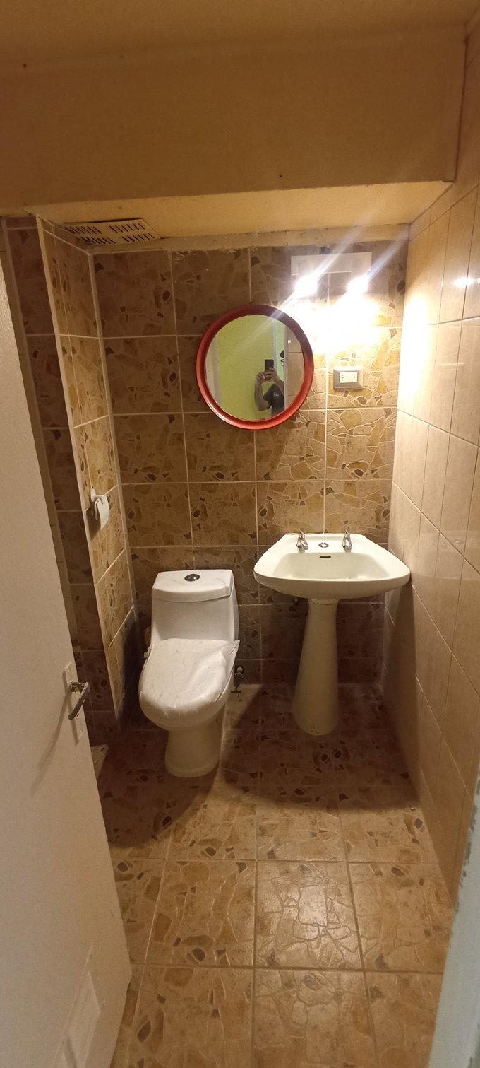 baño de frente