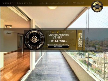 Venta / Departamento / Vitacura