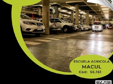 Venta / Estacionamiento / Macul