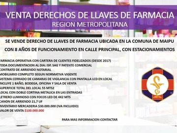 Venta / Local Comercial / Maipú