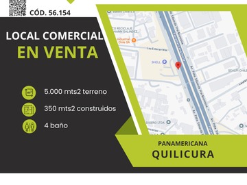 Venta / Local Comercial / Quilicura