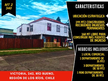 Venta / Local Comercial / Río Bueno