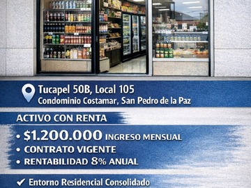 Venta / Local Comercial / San Pedro de la Paz