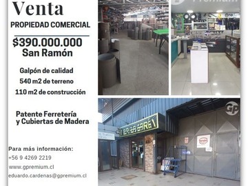 Venta / Local Comercial / San Ramón