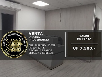 Venta / Oficina / Providencia