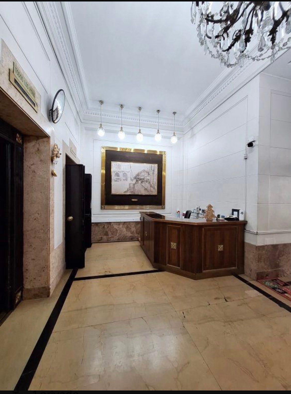 Hall acceso 