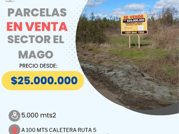 Venta / Parcela / Cabrero