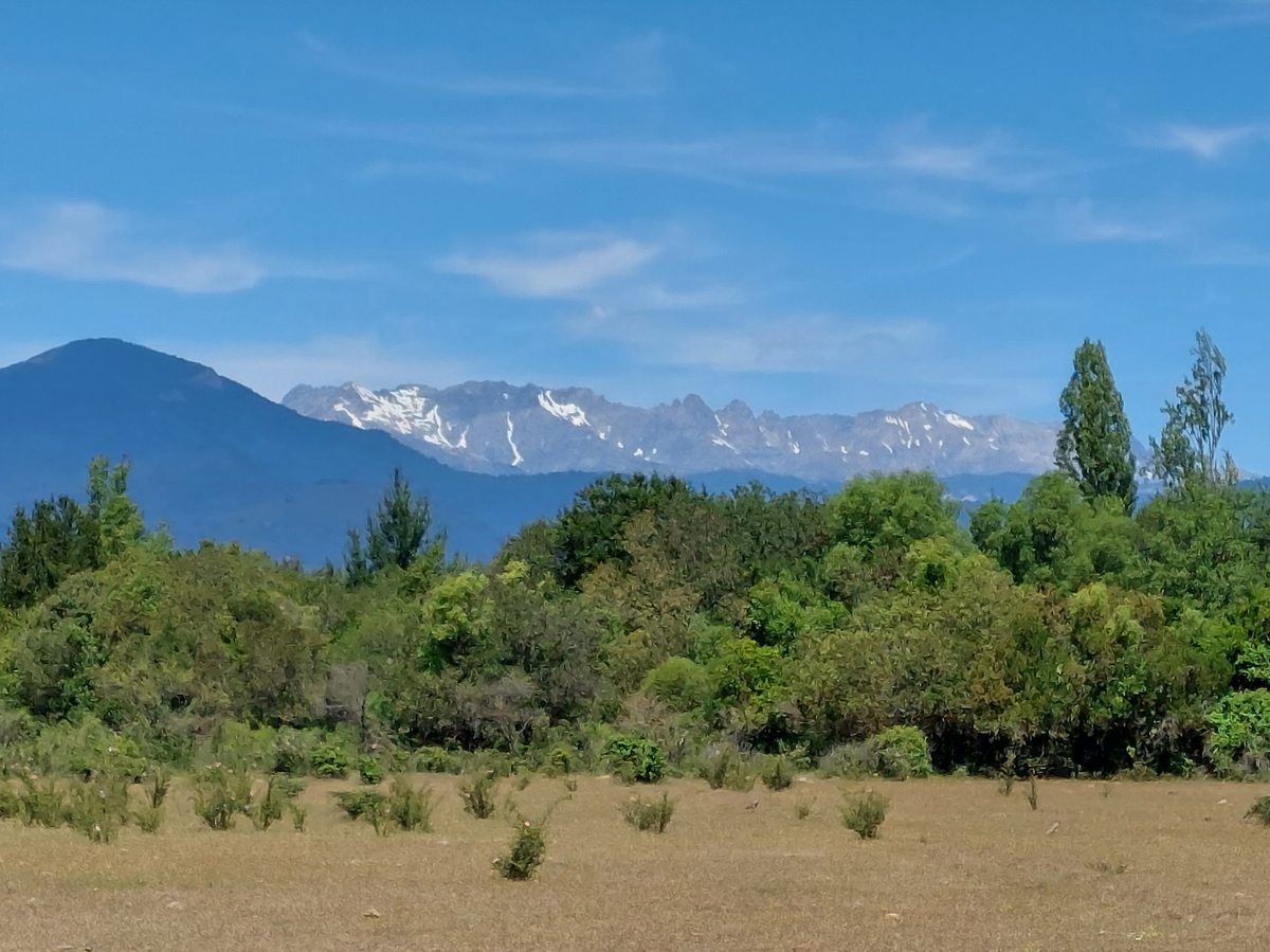 Vista de la cordillera
