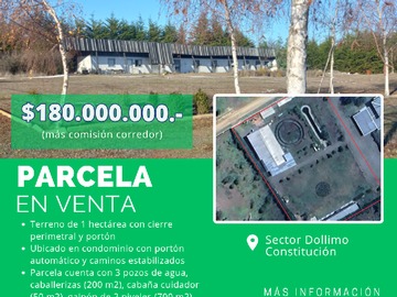 Venta / Parcela / Constitución
