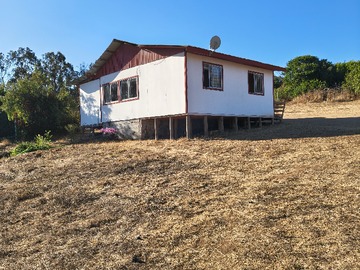 Vista lateral cabaña