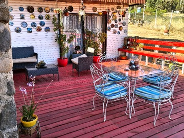 Vista terraza casa principal