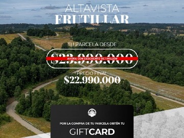 Venta / Parcela / Frutillar