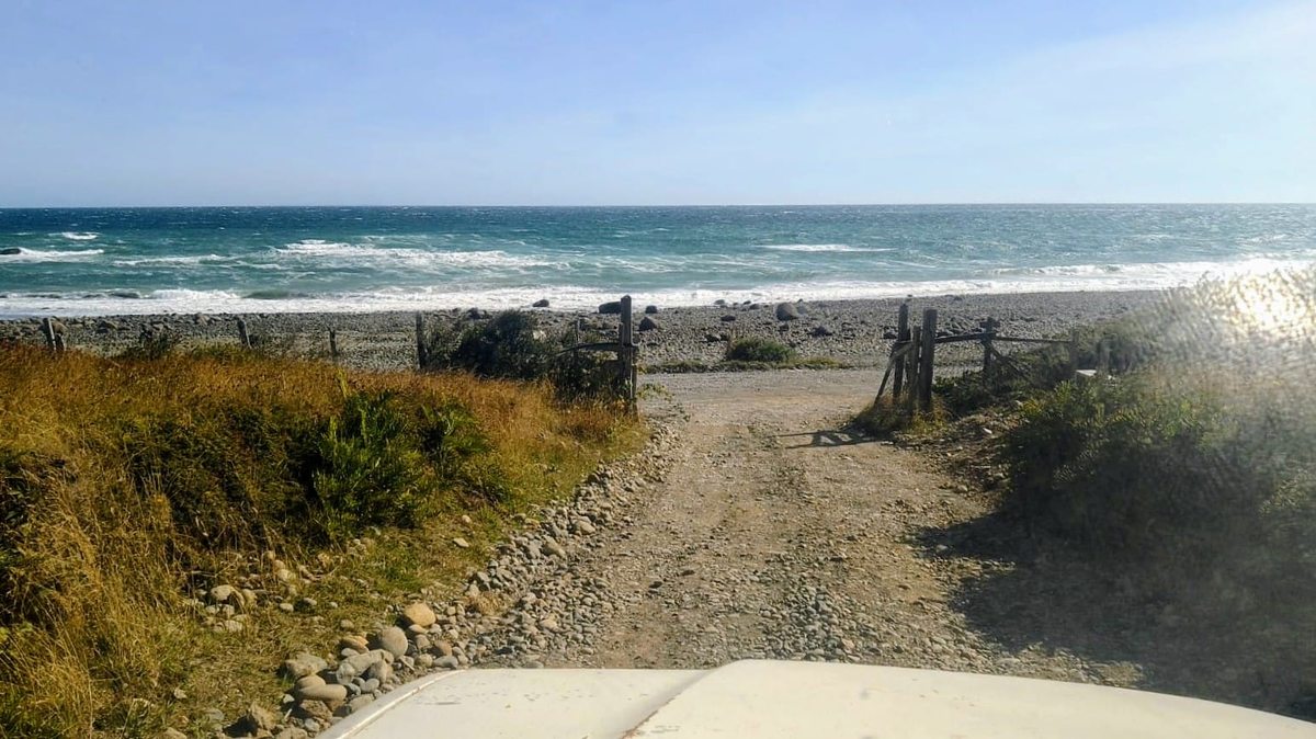 Bajada a la playa