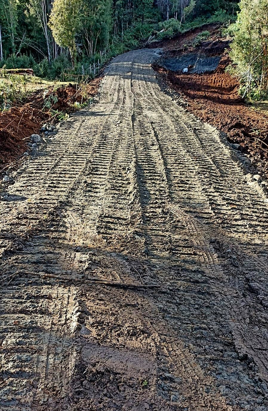 Acceso a parcela