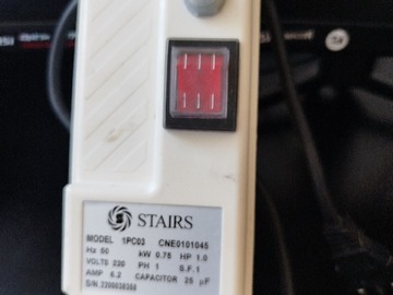 Tablero control bomba pozo