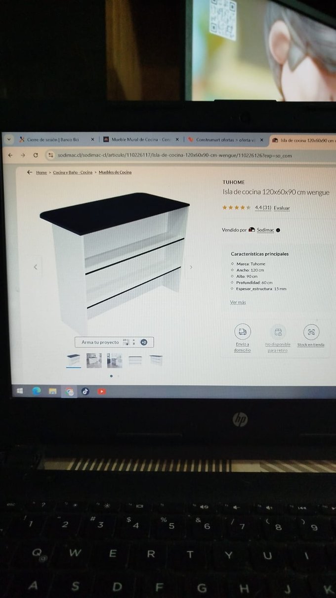 Isla cocina incluida