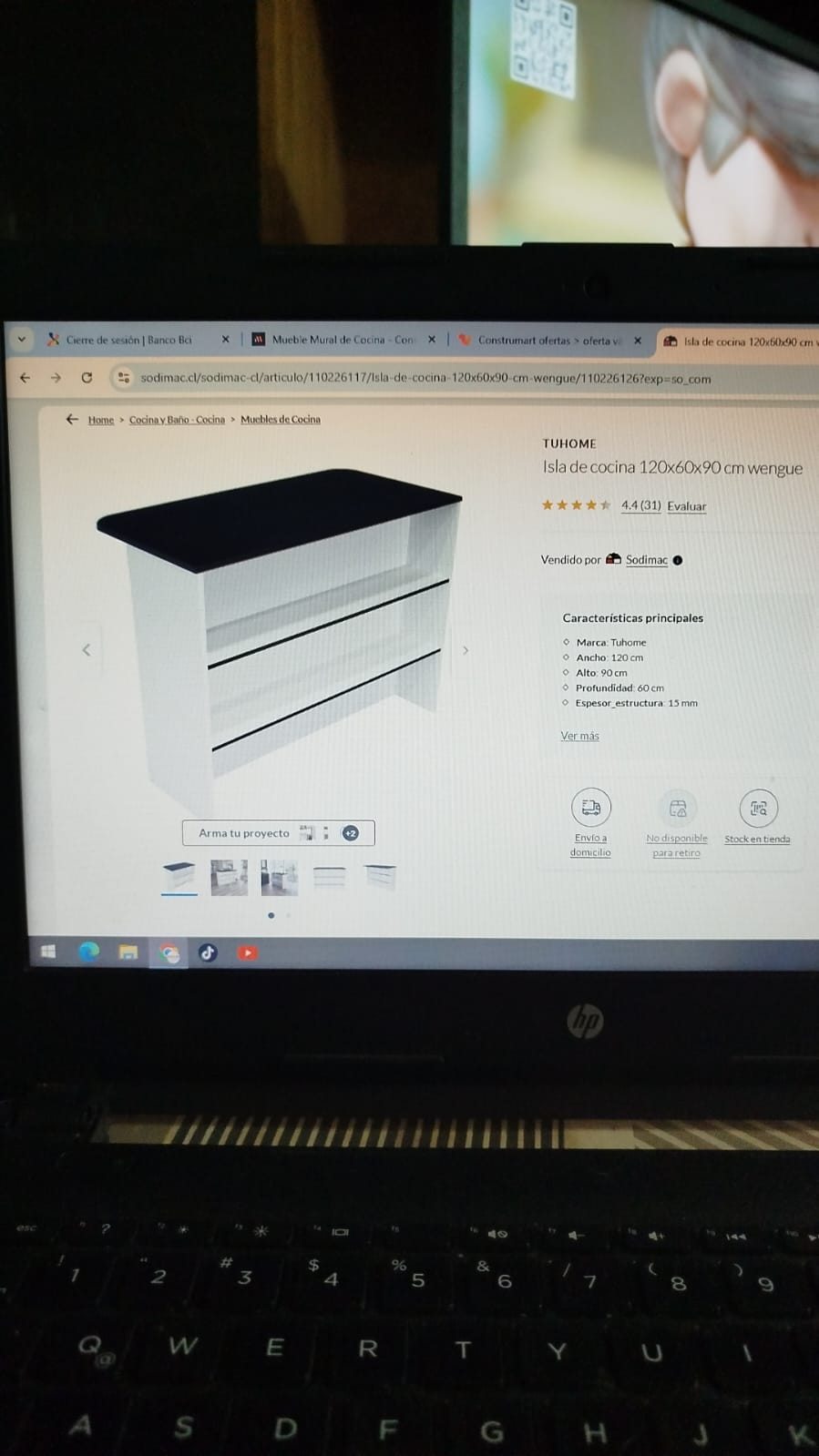 Isla cocina incluida