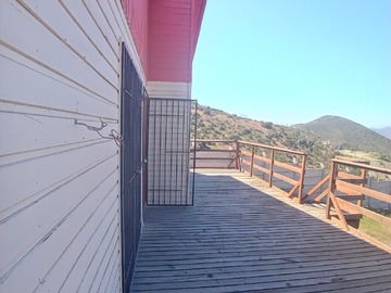 Vista de la terraza anterior