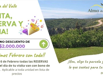 Venta / Parcela / Limache