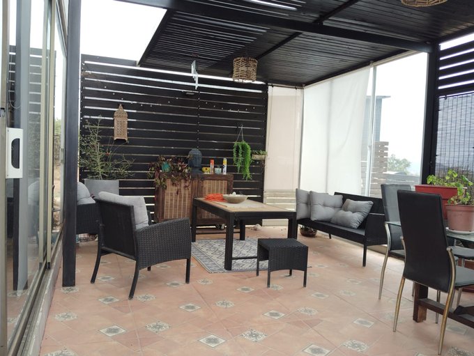 Casa 100 m2 Terraza semicerrada