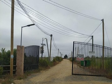 entrada a parcelacion