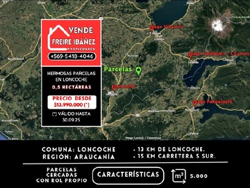 Venta / Parcela / Loncoche