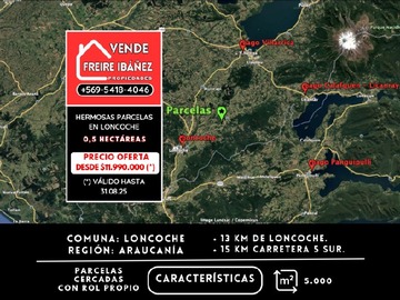 Venta / Parcela / Loncoche