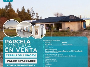 Venta / Parcela / Longaví