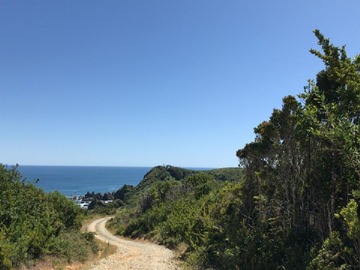 camino a la playa
