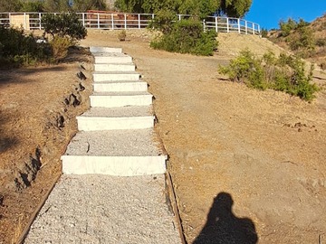 23 escalones de cuarzo