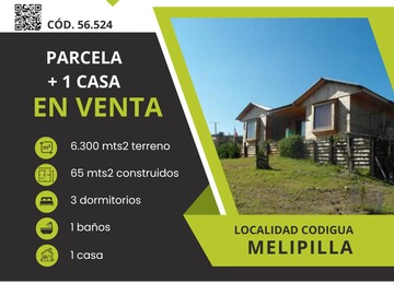 Venta / Parcela / Melipilla