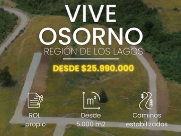 Venta / Parcela / Osorno