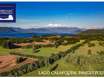 Foto aérea LAgo Calafquén a 4 km