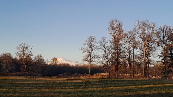 V. Villarrica atardecer