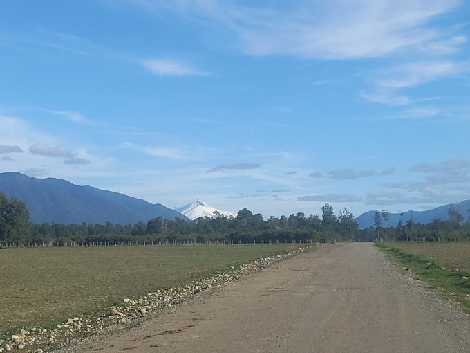 Volcán Mocho-Choshuenco en camino
