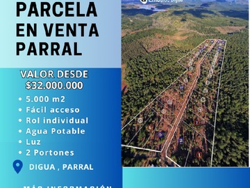 Venta / Parcela / Parral