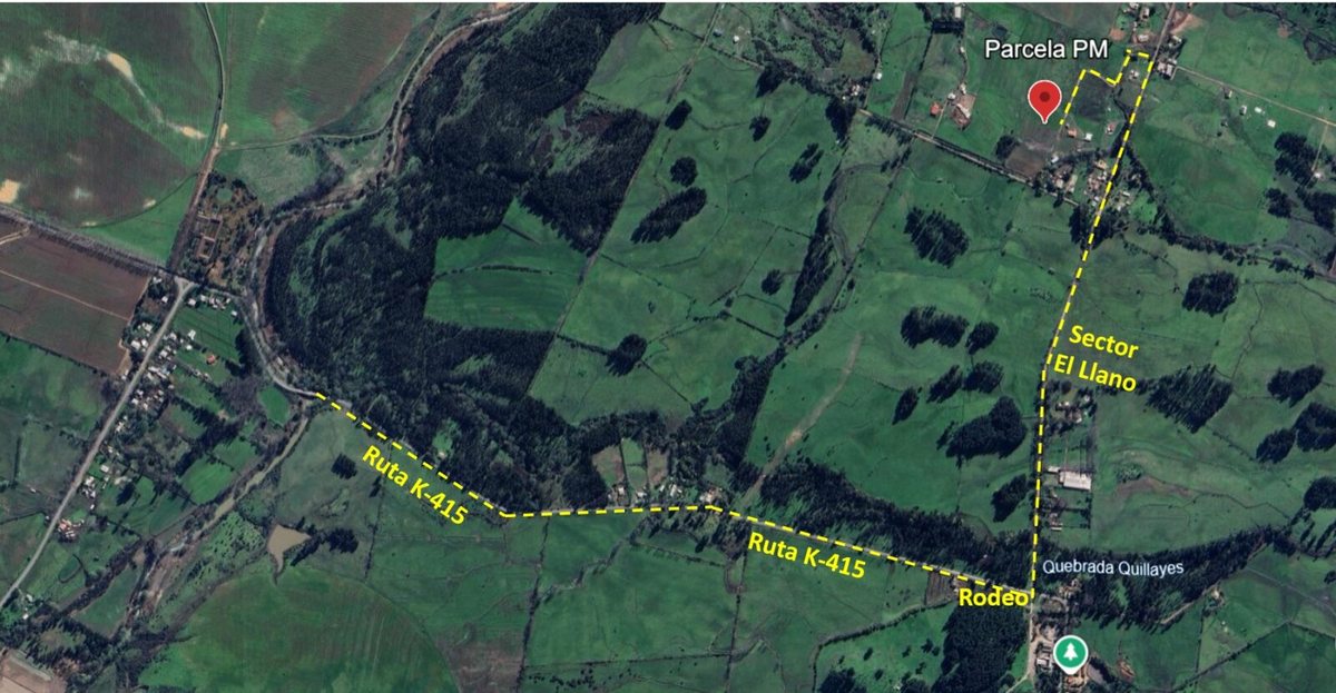 Vista ruta K-415