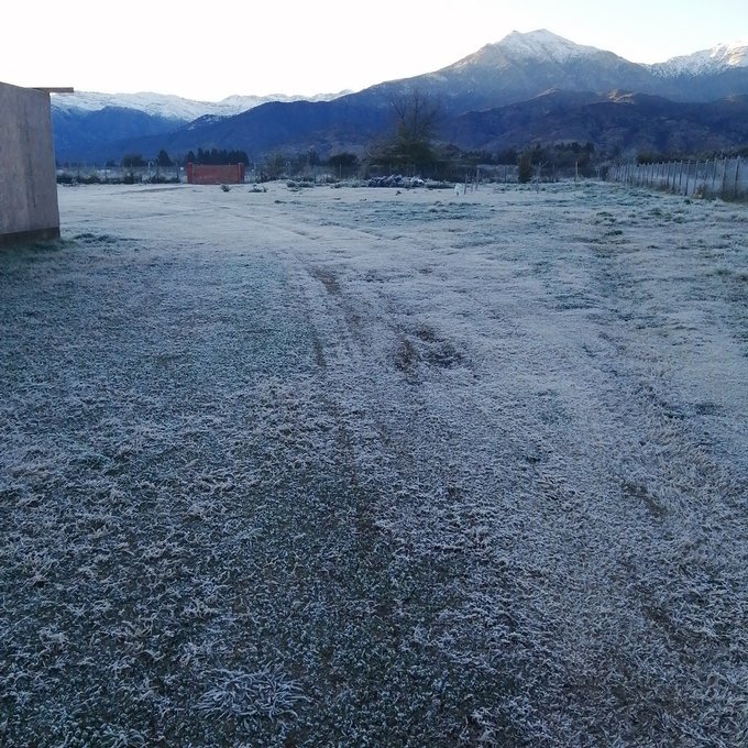 un día nevado