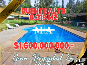 Venta / Parcela / Puente Alto
