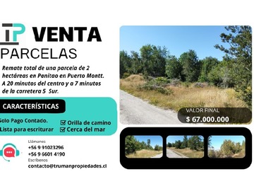 Venta / Parcela / Puerto Montt