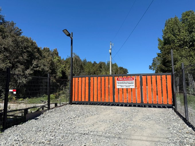 Portón automático- acceso con clave y/o llavero