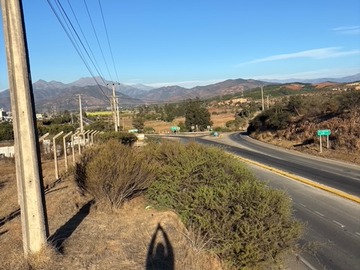 VISTA DESDE L CARRETERA 64 CAMINO Y VIFURCACION A LIMACHE