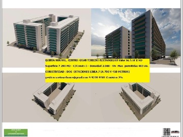 Venta / Parcela / Quinta Normal