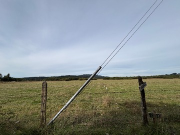 Pradera abierta con vista a los cerros